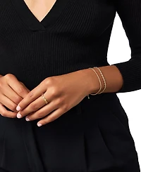 Ana Luisa Danay Gold-Plated Soft Box Chain Bracelet