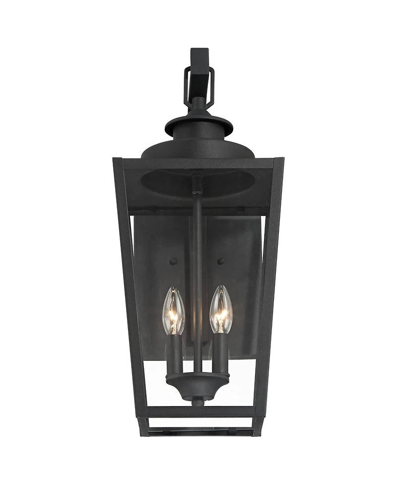 Possini Euro Design Ackerly Textured Light Outdoor Wall Light