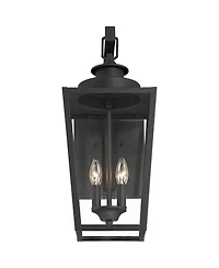 Possini Euro Design Ackerly Textured Light Outdoor Wall Light