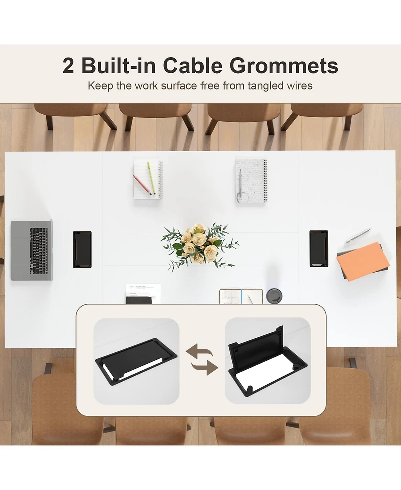 Gouun Conference Room Table Large Meeting Table