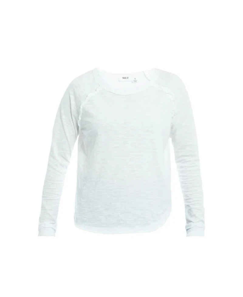 Wilt Clothing Women's Raglan Long Sleeve Tee