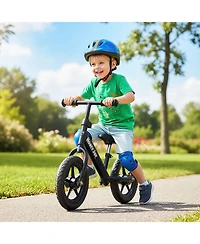 Slickblue Kids Lightweight Balance Bike, Pedal-Free Toddler Training Bicycle