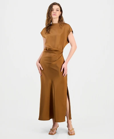 Sam Edelman Women's Slim Side-Cinched Maxi Dress