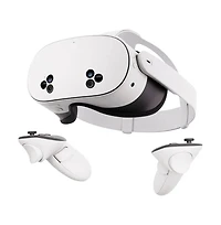Meta Quest 3S 256GB Virtual Reality Vr Headset with Storm Breaker Xbox Controller and MightySkins Custom Skin Code Bundle