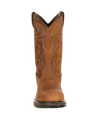 Rocky Men's Original Ride Branson Steel Toe Waterproof Western Boots