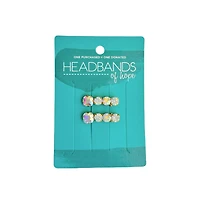 Headbands of Hope Women's Small Barrette Hair Clip - White