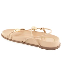 Kenneth Cole New York Women's Vera Round Toe Flat Sandals