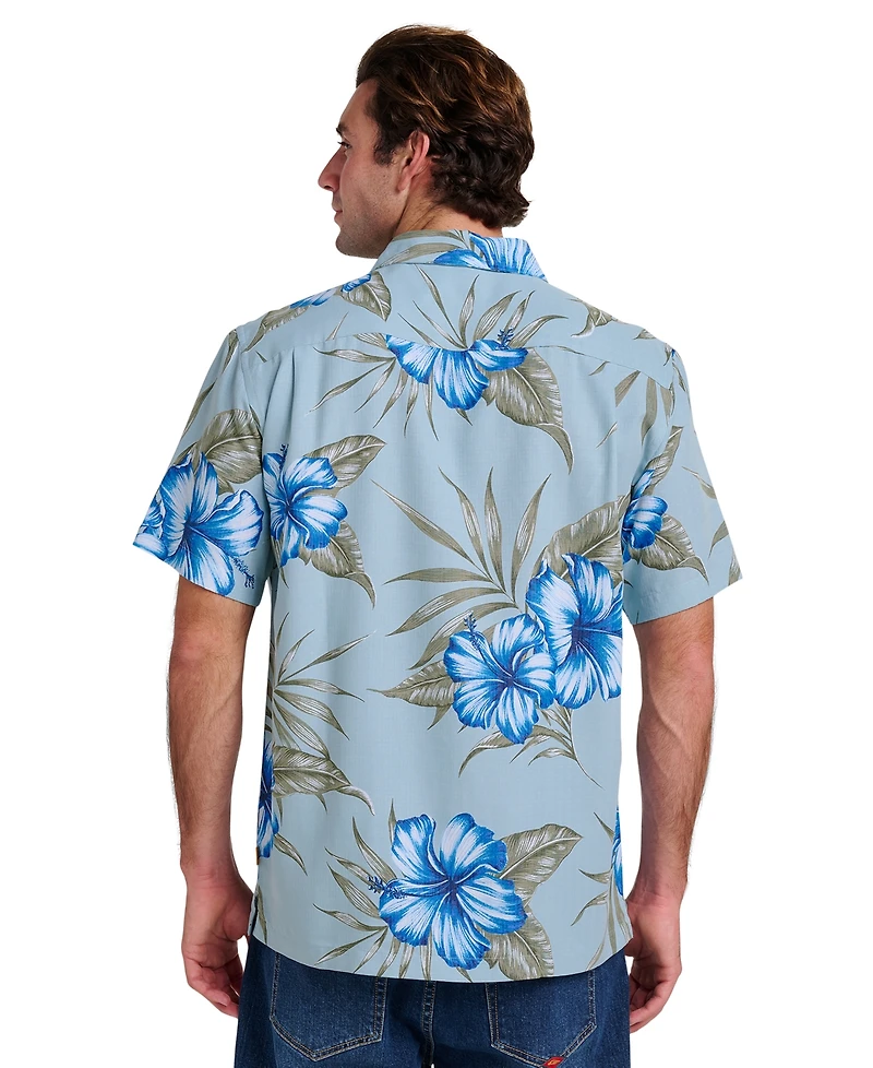 Quiksilver Waterman Men's Short-Sleeve Tropical Dream Shirt