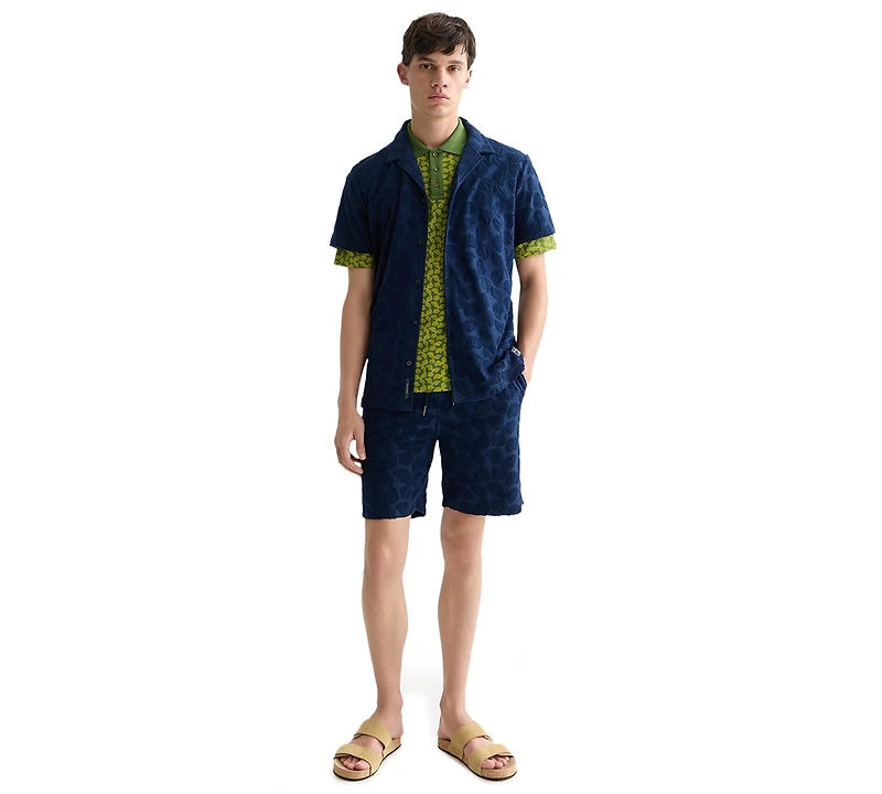 Scotch & Soda Men's Regular-Fit Short-Sleeve Shirt