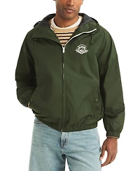 Nautica Men's Crest Logo Nylon Jacket