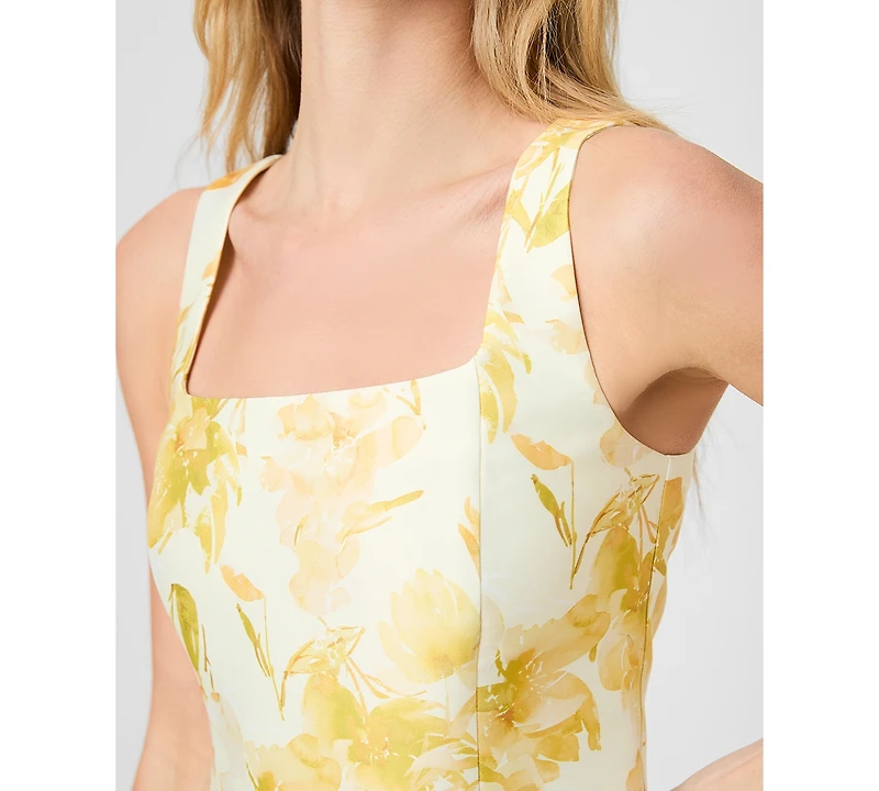 French Connection Women's Printed Cropped Top