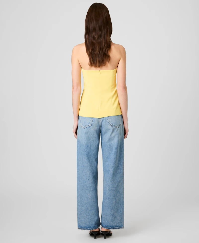 French Connection Women's Harry Suiting Strapless Top