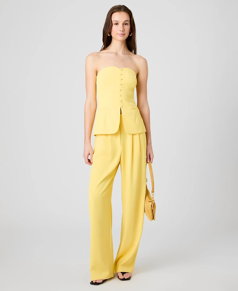 French Connection Women's Relaxed-Fit Trouser Pants