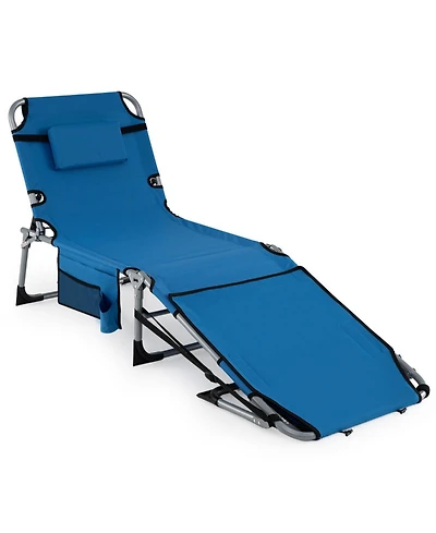 Gouun Portable Tanning Chair with Face and Arm Holes