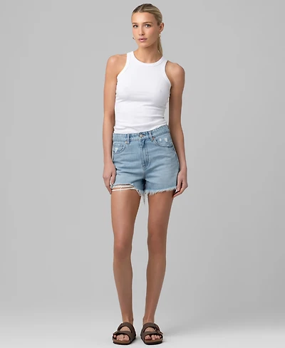 Blank Nyc Women's 5 Pocket Styling Cotton Shorts
