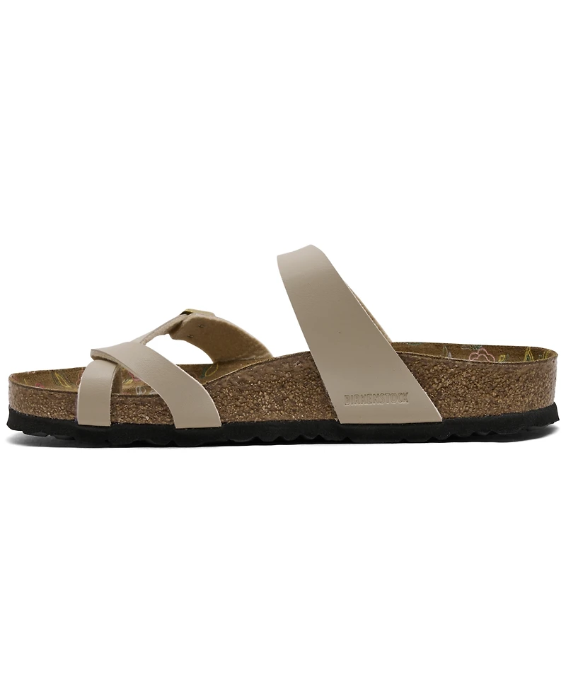 Birkenstock Women's Mayari Birko-Flor Floral Footbed Sandals from Finish Line