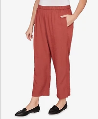 Alfred Dunner Plus Spice Market Wide-Leg Pants