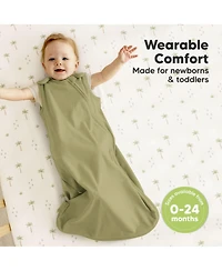 KeaBabies 2-Pack Sleep Sacks for Babies, Soothe Sleeping Sack Wearable Blanket, Infant, Toddler, Newborn Swaddle