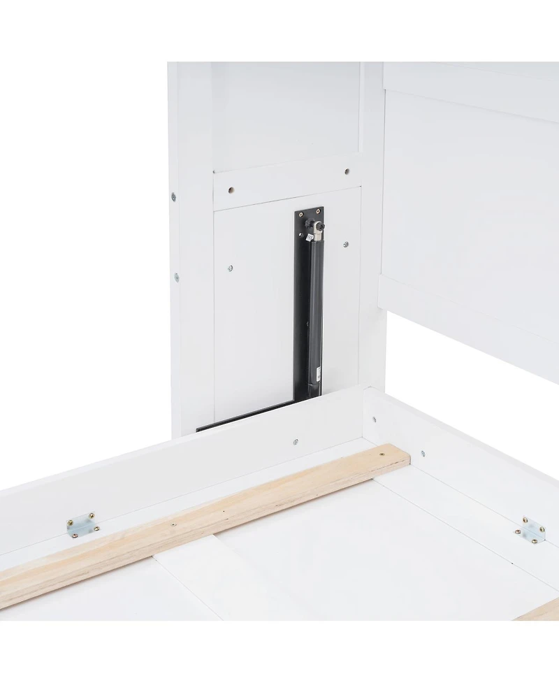 Streamdale Furniture Murphy Bed Wall Bed with Top Cabinets