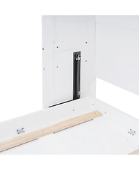 Streamdale Furniture Murphy Bed Wall Bed with Top Cabinets