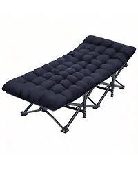 Gnuadz Camping Cot Oxford Heavy-duty Bed Outdoor Recreation Gear