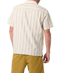 O'Neill Men's Dobby Stripe Short-Sleeve Shirt