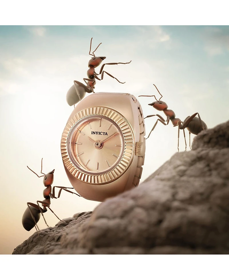 Invicta Women's 48948 Mini Ring Watch Quartz 2 Hand Dial Watch