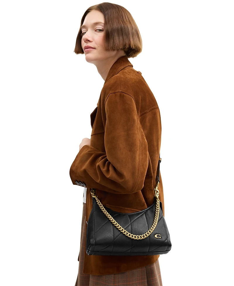 Coach Juliet Soft Quilted Leather Small Shoulder Bag