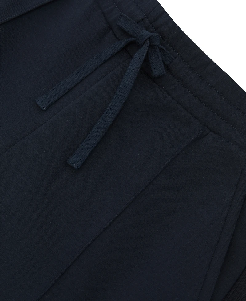 Reiss Women's Premium Interlock Wide-Leg Jogger Pants
