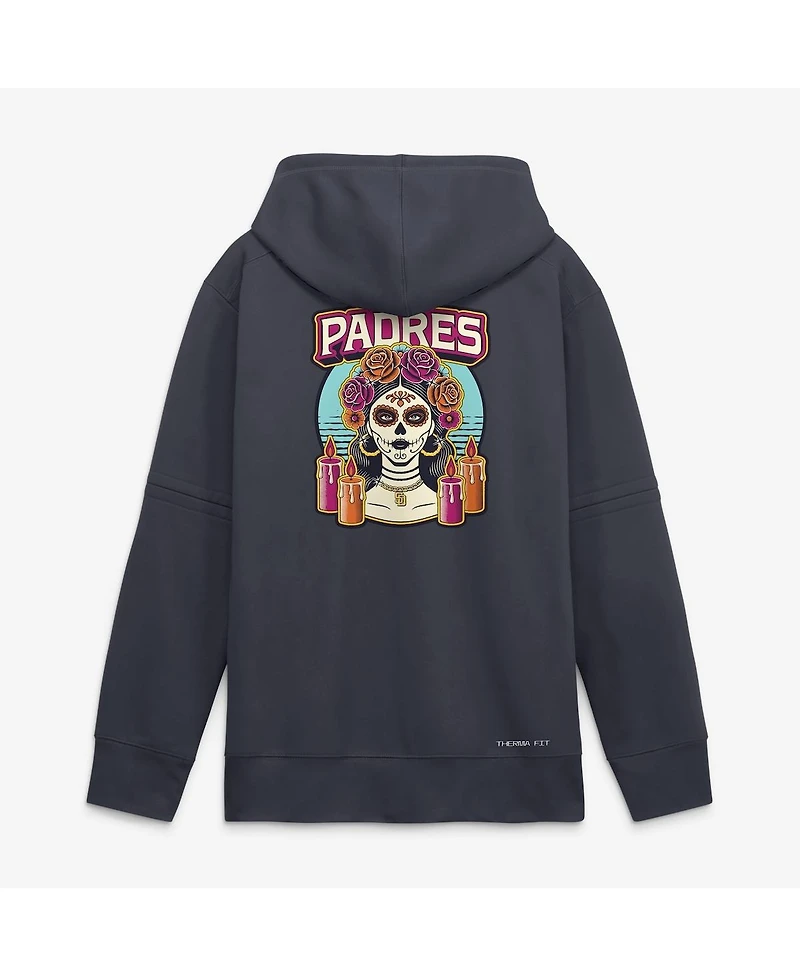 Nike Men's Black San Diego Padres 2026 City Connect Authentic Collection Therma-fit Hoodie