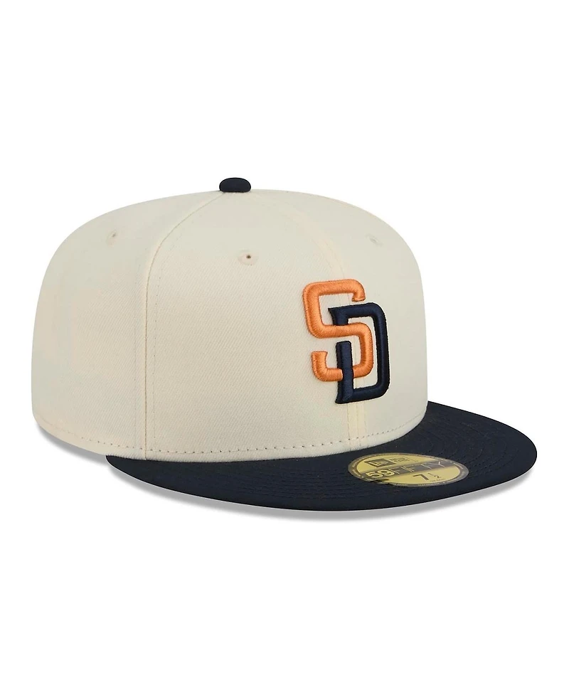 New Era Men's Cream/Navy San Diego Padres 2026 City Connect 59FIFTY Fitted Hat