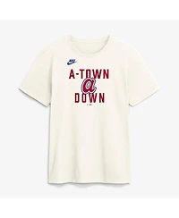 Nike Men's Cream Atlanta Braves Cooperstown Collection ‘70s Inspired T-Shirt