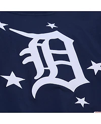 Mitchell Ness Women's Navy Detroit Tigers Pep Rally Cropped Boxy T-Shirt