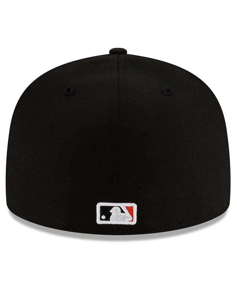 New Era Men's Gray/Black San Francisco Giants Authentic Collection Alternate 59FIFTY Fitted Hat