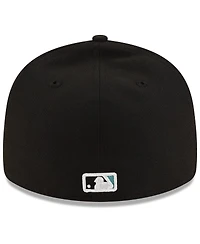 New Era Men's Black Florida Marlins On-Field Authentic Collection Low Profile 59FIFTY Fitted Hat