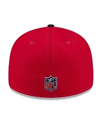 New Era Men's Scarlet/Black San Francisco 49ers 2026 Nfl Draft Pre-Curved 59FIFTY Fitted Hat