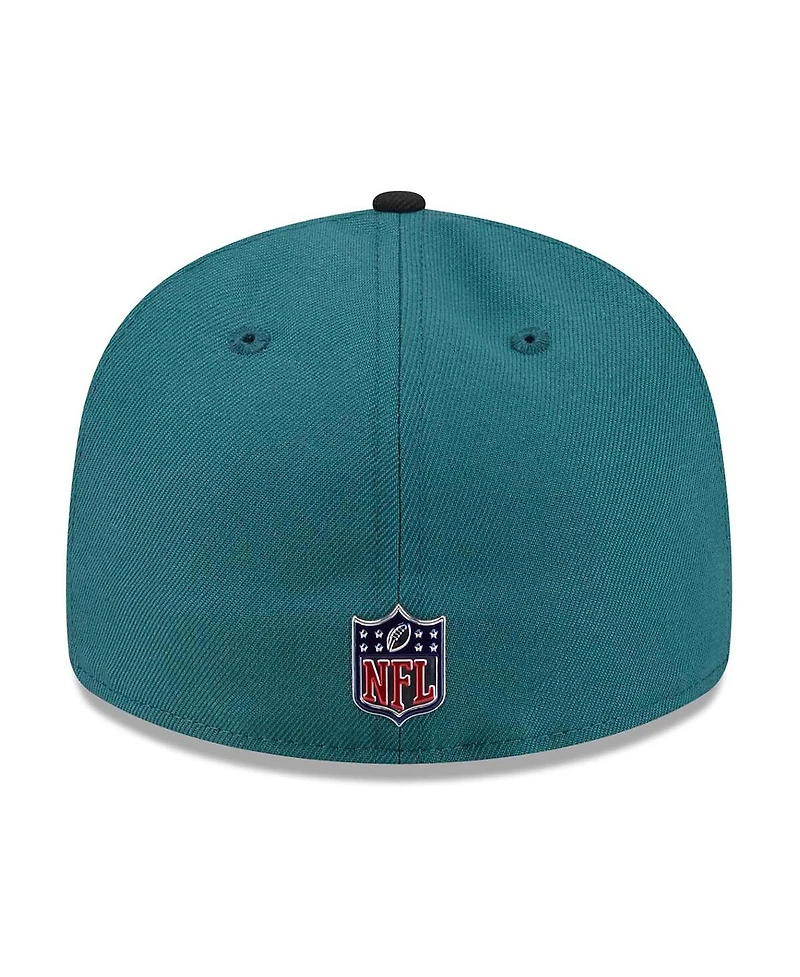 New Era Men's Midnight Green/Black Philadelphia Eagles 2026 Nfl Draft Pre-Curved 59FIFTY Fitted Hat