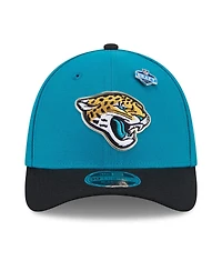 New Era Men's Teal/Black Jacksonville Jaguars 2026 Nfl Draft 39THIRTY M-crown Flex Hat