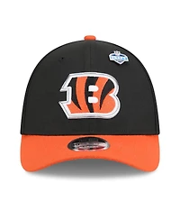 New Era Men's Black/Orange Cincinnati Bengals 2026 Nfl Draft 39THIRTY M-Crown Flex Hat