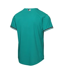 Nike Big Boys and Girls Teal Miami Marlins Alternate Replica Jersey