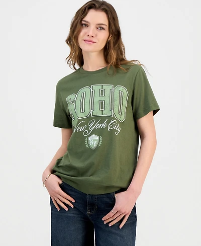 Grayson Threads, The Label Juniors' Soho Nyc Graphic-Print Tee