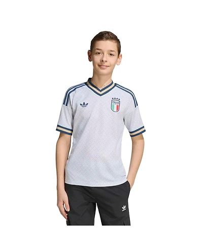 Adidas Big Boys and Girls Light Blue Italy National Team 2026 Away Replica Jersey