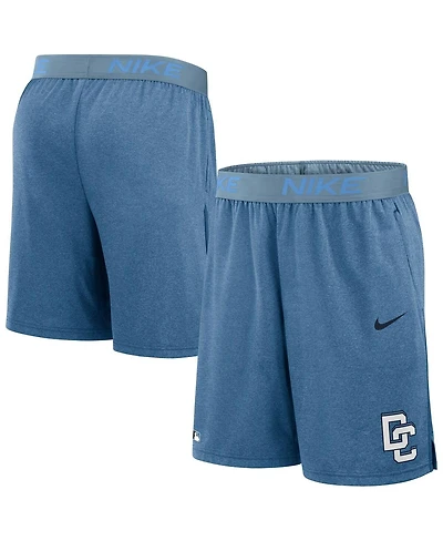 Nike Men's Blue Washington Nationals Authentic Collection City Connect Dri-fit Knit Shorts