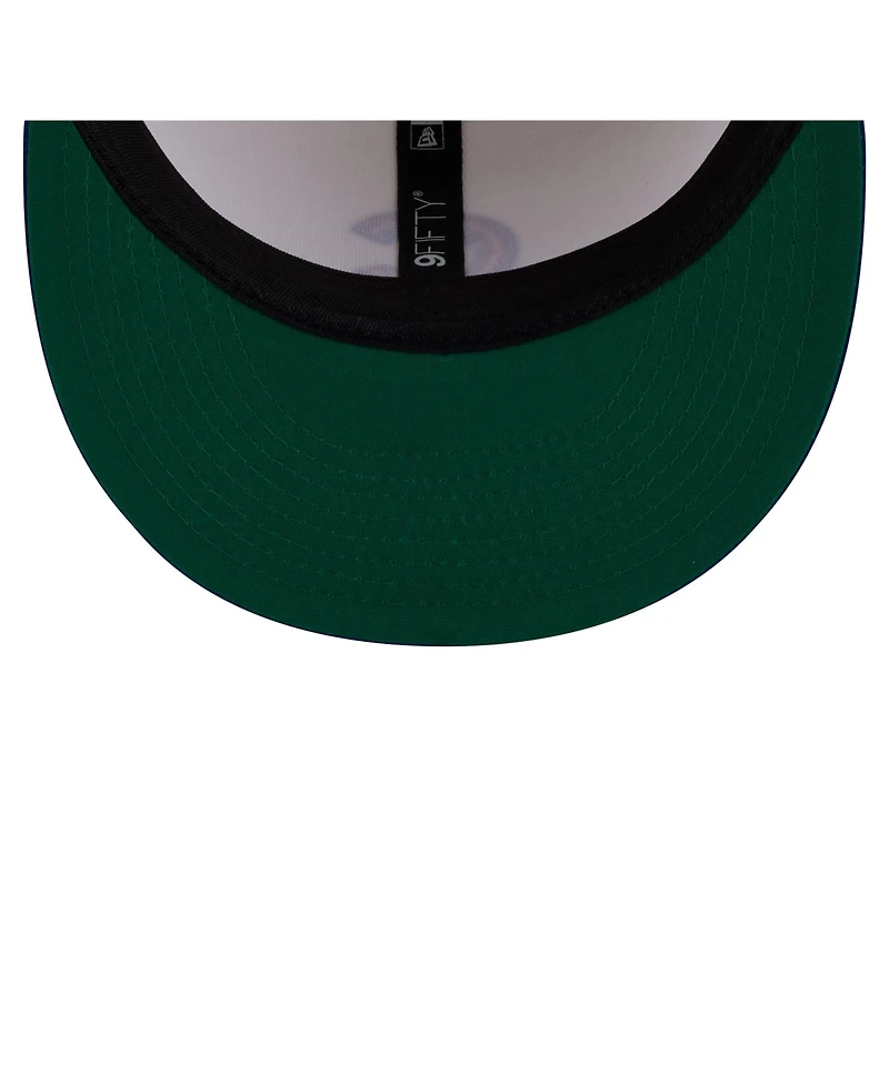 New Era Men's Cream/Royal Chicago Cubs Localized 9FIFTY Snapback Hat