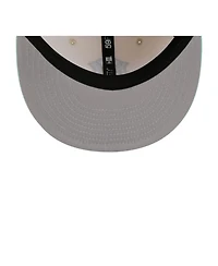 New Era Men's Light Beige/Turquoise York Yankees Two-Tone Color Pack 59FIFTY Fitted Hat