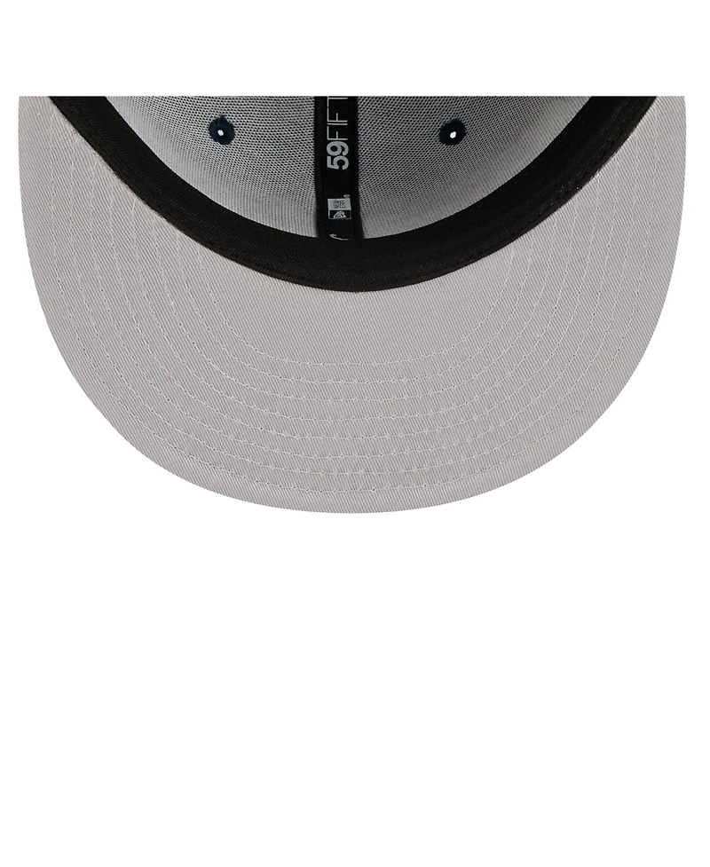 New Era Men's Navy/Khaki York Yankees Two-Tone Color Pack 59FIFTY Fitted Hat