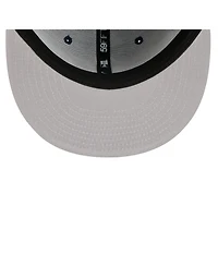 New Era Men's Navy/Khaki York Yankees Two-Tone Color Pack 59FIFTY Fitted Hat