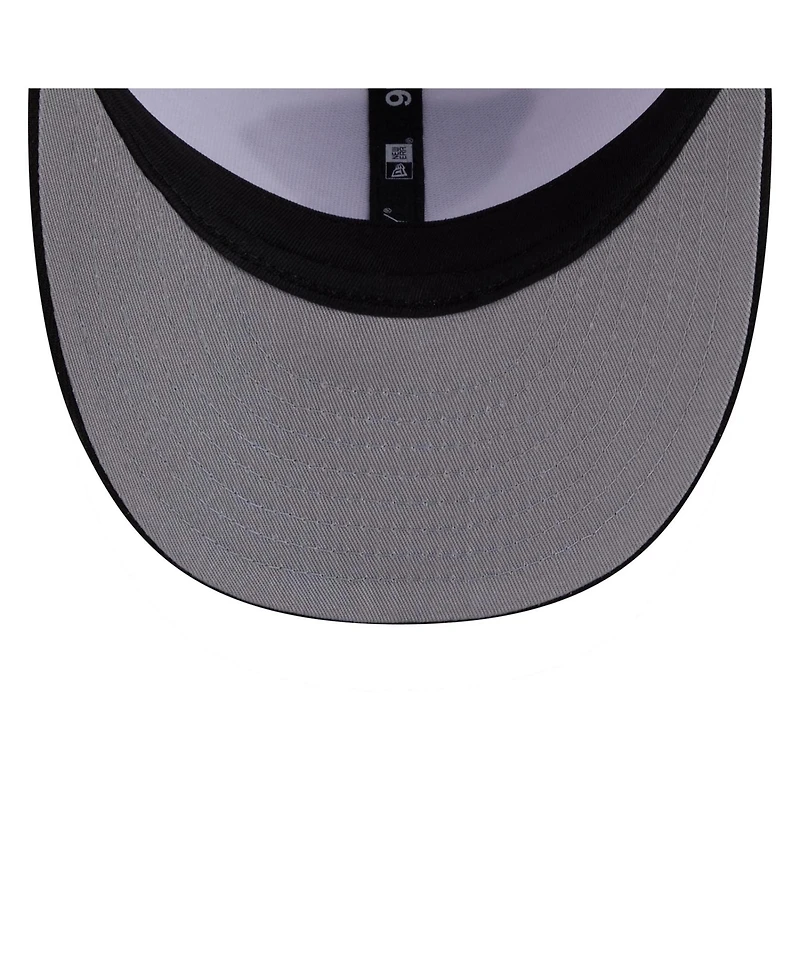 New Era Men's White/Black Jacksonville Jaguars 2026 Nfl Draft Pre-Curved 9FIFTY Snapback Hat