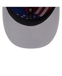 New Era Men's Navy/Silver Dallas Cowboys 2026 Nfl Draft Pre-Curved 59FIFTY Fitted Hat