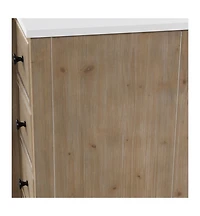 Ari Bath 48" Kelly, Weathered Fir Finish